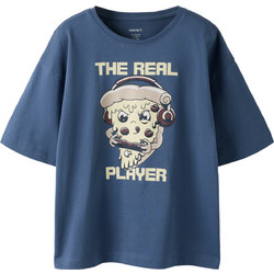 Name It The Real Player Παιδικό T-Shirt Κοντομάνικο Μπλε 13259697
