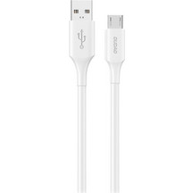 Dudao L2SM USB-A / micro USB 6A cable 1.2 m - white