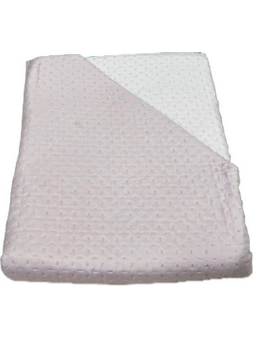 Κουβερλί Μονό Microfiber Διπλής Όψης Cross Desing Γαρύφαλλο 160x240 - Ροζ-Ροζ Ανοιχτό