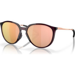 Oakley OO9288 05 Ανδρικά Γυαλιά Ηλίου Στρογγυλά Κοκάλινα Χρυσό Μαύρο με Πορτοκαλί Φακό