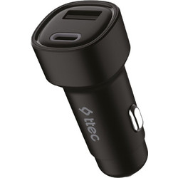 Φορτιστής Αυτοκινήτου TTEC Duo USB-C & USB-A 3.1A 15.5W 2CKS35S