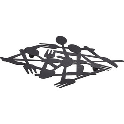 ΕΡΓΑΛΕΊΑ ΚΟΥΖΊΝΑΣ TRIVET METAL 19X19CM BLACK C80652400