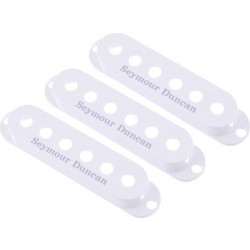 Seymour Duncan Strat Pickup Cover Logo White