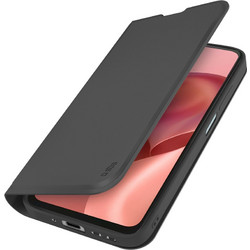 SBS Wallet Smooth Case for Motorola Moto G06 with Flip Cover - Black