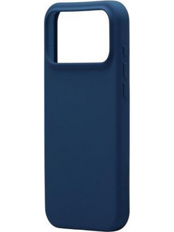 Θήκη Liquid Silicon inos Apple iPhone 18 Pro Max/ 17 Pro Max Velvet Σκούρο Μπλε N69064