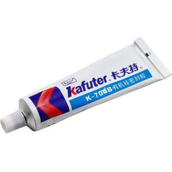 Σιλικονούχα Κόλλα Kafuter K-704B Mέτριας Πρόσφυσης/ Υψηλής Δυνατότητας Αδιαβ/σης Σφραγίσματος Μαύρο N53838
