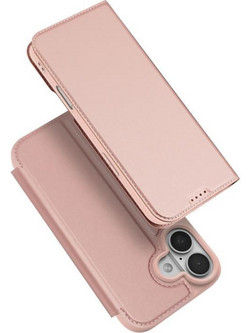 Θήκη Flip Dux Ducis Apple iPhone 17 Skin Pro Ροζ N69649