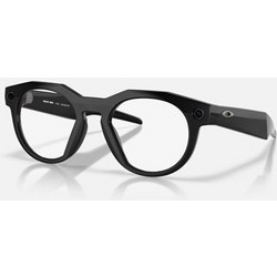 Oakley Meta HSTN Smart glasses Clear Lenses, S/M, Frame Black (00W8002 80020751)