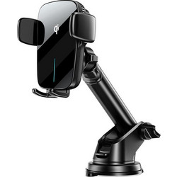 Βάση Στήριξης Αυτοκινήτου Acefast D1 Mount Holder Auto-Aligning 4.5" - 6.7" και Wireless Charger 15W Μαύρο