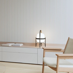 Estiatherm 3D Πάνελ τοίχου MDF FAUS Blanco Nieve Ola 2600 x 168 x 12mm, No183391S