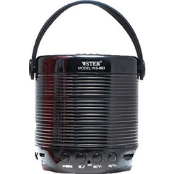 Wster WS-883 Ηχείο Bluetooth 3W Μαύρο
