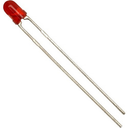 3mm LED Diffused Κόκκινο
