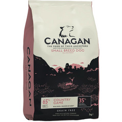 Canagan Country Game Small Breeds Grain Free with Duck, Venison & Rabbit 500gr