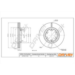 Dr!ve+ Δισκόπλακα - DP1010.11.1128