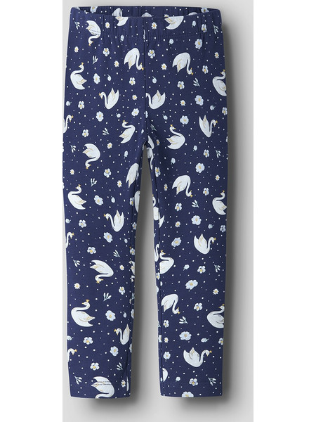 NAME IT NMFDAVINA AOP SWE LEGGING BRU 13234445-Beacon BlueSwans Blue