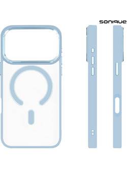 Sonique Magnetic MagMetal Θήκη iPhone 17 Pro Max Light Blue