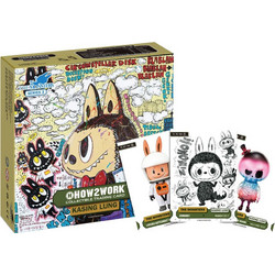 How2work Labubu Collectible Chrome Trading Cards The Monsters Series 3 (10)