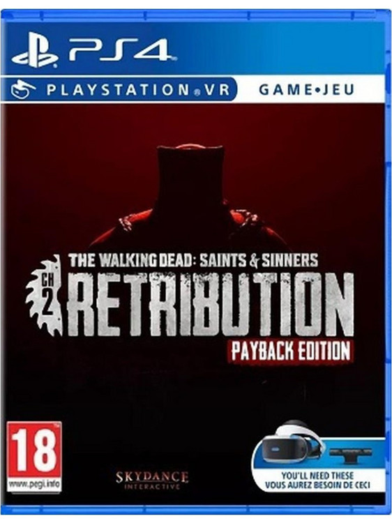 The Walking Dead Saints & Sinners Chapter 2 Retribution Payback Edition VR PS4