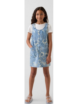Παιδική Τζιν Σαλοπέτα Φλοράλ Floral print