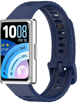 Techsuit W082 Λουράκι Σιλικόνης Navy Blue (Huawei Band 11 / Band 11 Pro)
