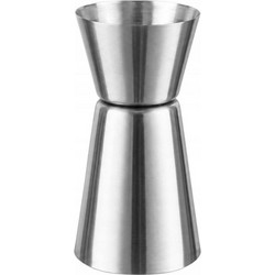Δοσομετρητής Διπλή Μεζούρα Bar 25ml και 50ml από Aνοξείδωτο Aτσάλι - Aria Trade