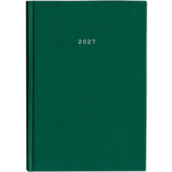 Next ημερολόγιο 2027 classic ημερήσιο δετό πράσινο 17x25εκ. Δυνατότητα εκτύπωσης