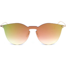 Eyepetizer C-2-13C Γυναικεία Γυαλιά Ηλίου Πεταλούδα Μεταλλικά Χρυσά με Κίτρινο Φακό