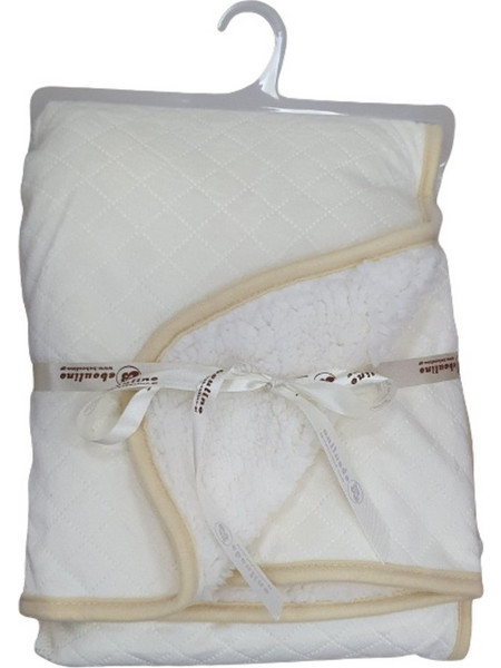 KikkaBoo Snail Κουβέρτα Αγκαλιάς Fleece 75x100 Μπεζ