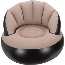 Φουσκωτή Πολυθρόνα Relax Με Βελούδινη Υφή 80x80x67cm - ΚΑΦΕ