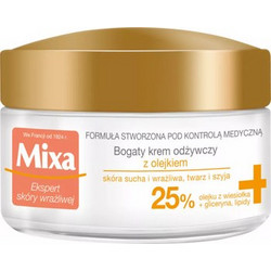 Mixa Extreme Nutrition Rich Nourishing Cream - Vyzivujici krem pro velmi suchou and citlivou plet 50ml