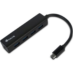 NGS WONDERHUB4 USB Hub 3.0 USB-C με 4 Θύρες USB-A