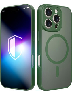 3mk Misty MagCase Θήκη Green (iPhone 16 Pro Max)