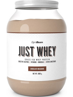 GymBeam Just Whey Chocolate Milkshake Πρωτεΐνη Ορού Γάλακτος Γράμμωσης 1kg