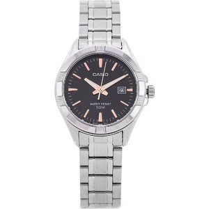 Casio Γυναικείο Ρολόι με Ασημί Μεταλλικό Μπρασελέ LTP-1308D-1A2V Casio Γυναικείο Ρολόι με Ασημί Μεταλλικό Μπρασελέ LTP-1308D-1A2V