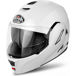 Airoh Rev 19 Gloss White Κράνος Μηχανής Flip-Up 1650gr