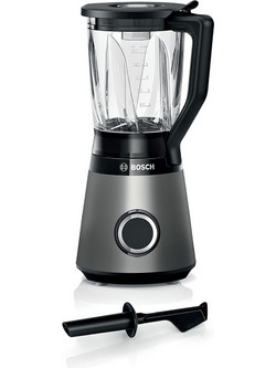 Bosch MMB6172S Μπλέντερ για Smoothie με Γυάλινη Κανάτα 1.5lt 1200W