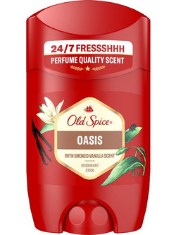 Old Spice Oasis Smoked Vanilla Ανδρικό Αποσμητικό Stick 48h Χωρίς Αλουμίνιο 50ml