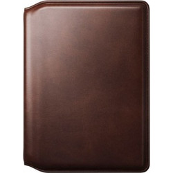 Nomad Leather Passport Wallet Rustic Brown