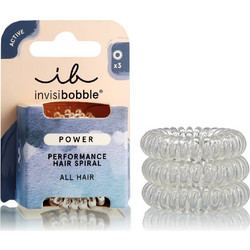 Invisibobble Power Performance Hair Spiral Λαστιχάκι για τα μαλλιά για γυναίκες Απόχρωση Crystal Cle χρώμα Crystal Clear - διάφανο