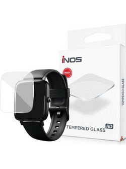 iNOS Tempered Glass 0.33mm Apple Watch Ultra 1/ 2/ 3 49mm Μαύρο - (5205598175474)