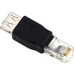 POWERTECH αντάπτορας RJ45 σε USB 2.0 female CAB-U085