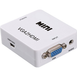 POWERTECH Video Converter VGA & 3.5mm Audio σε HDMI CAB-H107, Full HD