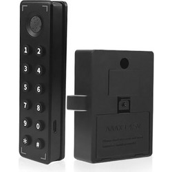 KERONG ηλεκτροπύρος KR-S1030, συνδυασμού & fingerprint, μαύρος