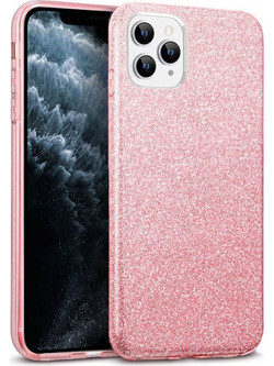 Hybrid Strass Pink Case iPhone 11 Pro Max
