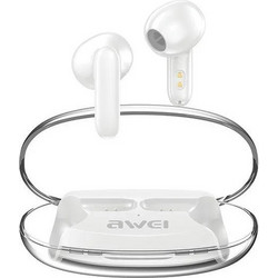 Awei T85 ENC Ακουστικά Bluetooth Earbud Ανθεκτικά στο Νερό White