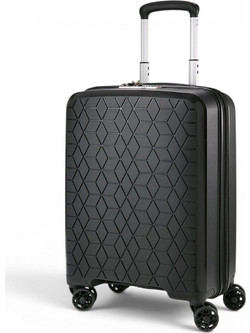 Verage Diamond 18106W-S Βαλίτσα Καμπίνας 55x38x24cm με 4 Ρόδες Μαύρη