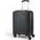 Verage Diamond 18106W-S Βαλίτσα Καμπίνας 55x38x24cm με 4 Ρόδες Μαύρη