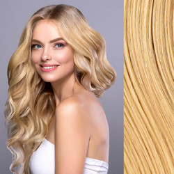 Extensions Κερατίνης Indiva - Τούφες Remy Ξανθό Ανοιχτό Ζεστό 613, 60-65cm