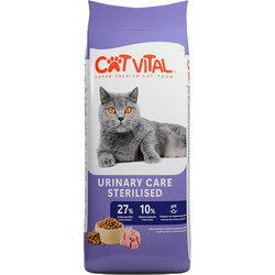 Cat Vital Urinary Care Sterilised with Turkey 15kg
