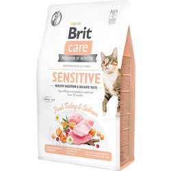 Brit Care Sensitive Adult Healthy Digestion & Delicate Taste with Fresh Turkey & Salmon 7kg